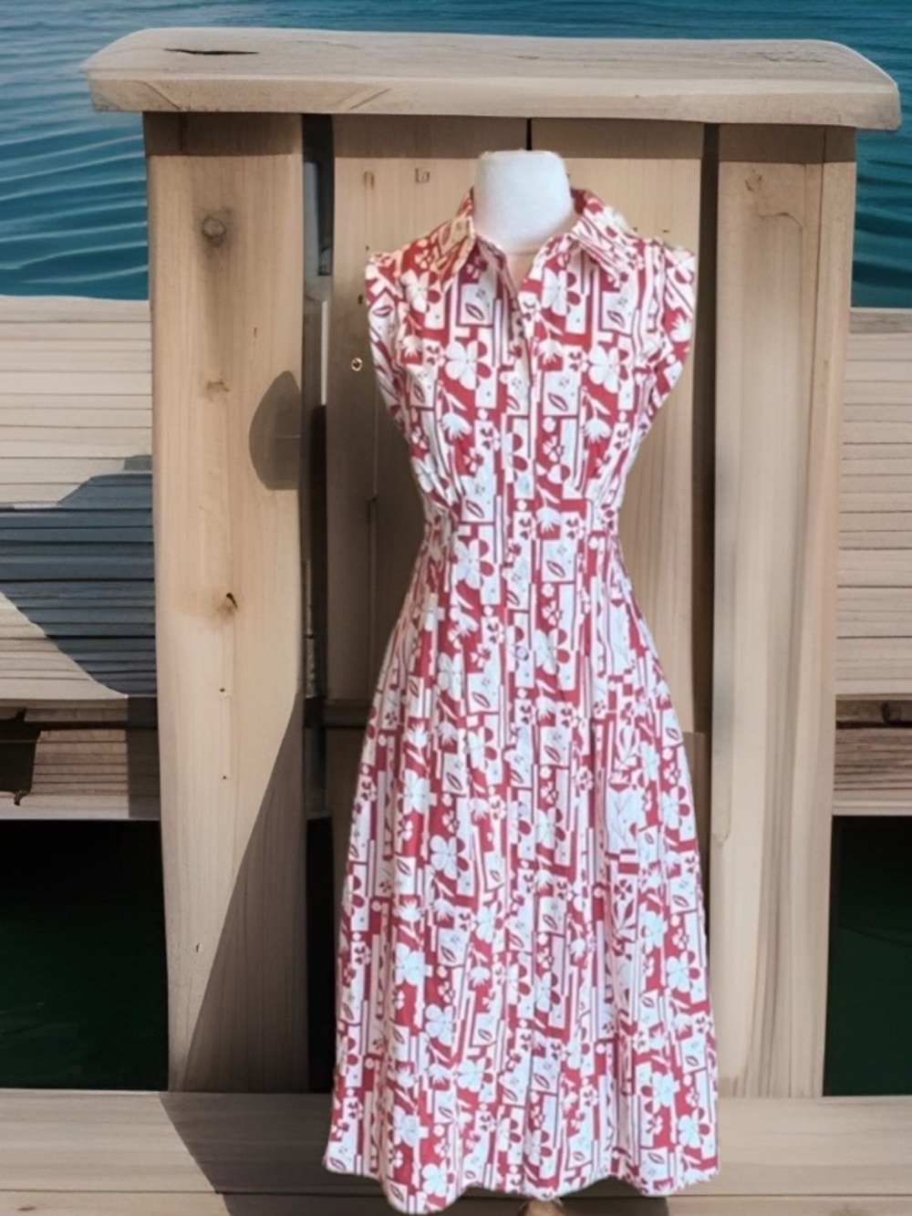 Avara Brynn Dress Red Floral Print Maxi Dress